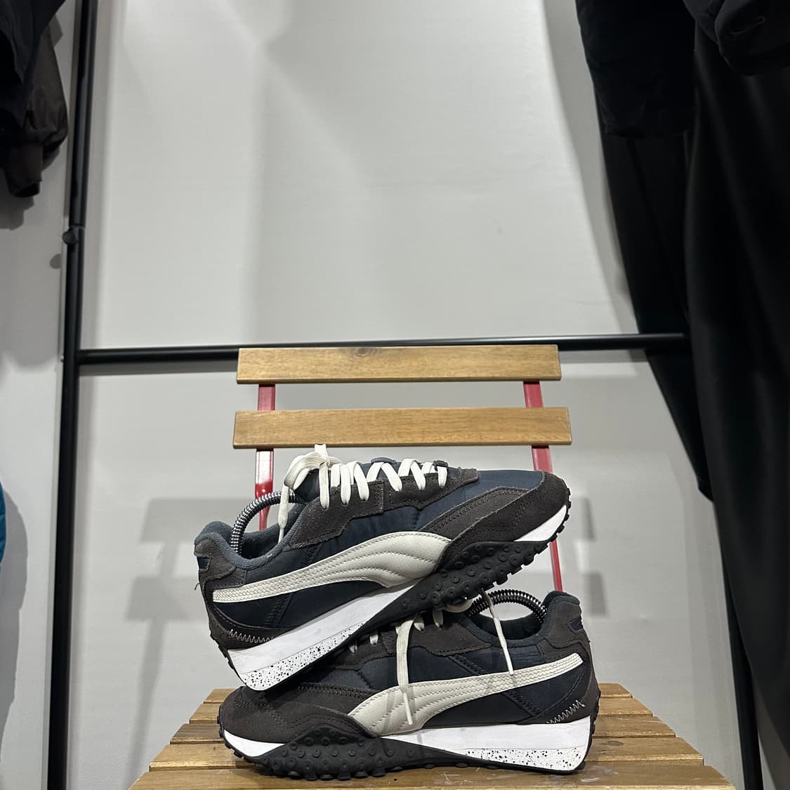 245) 푸마 운동화 여성 여자 신발 블랙탑 라이더 상품이미지7