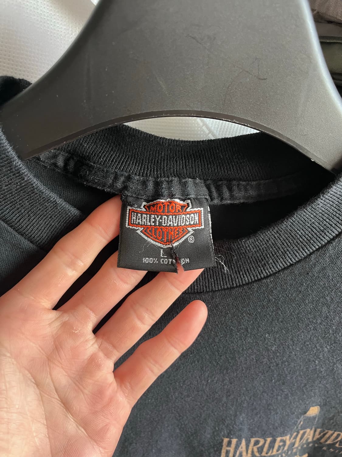90s usa 할리데이비슨 긴팔 상품이미지5