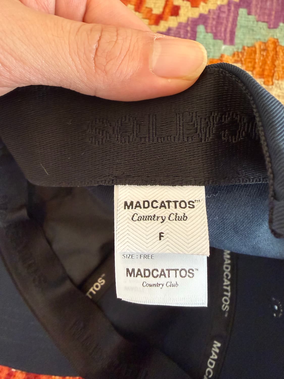 메드캐투스 네이비 볼캡 상품이미지4