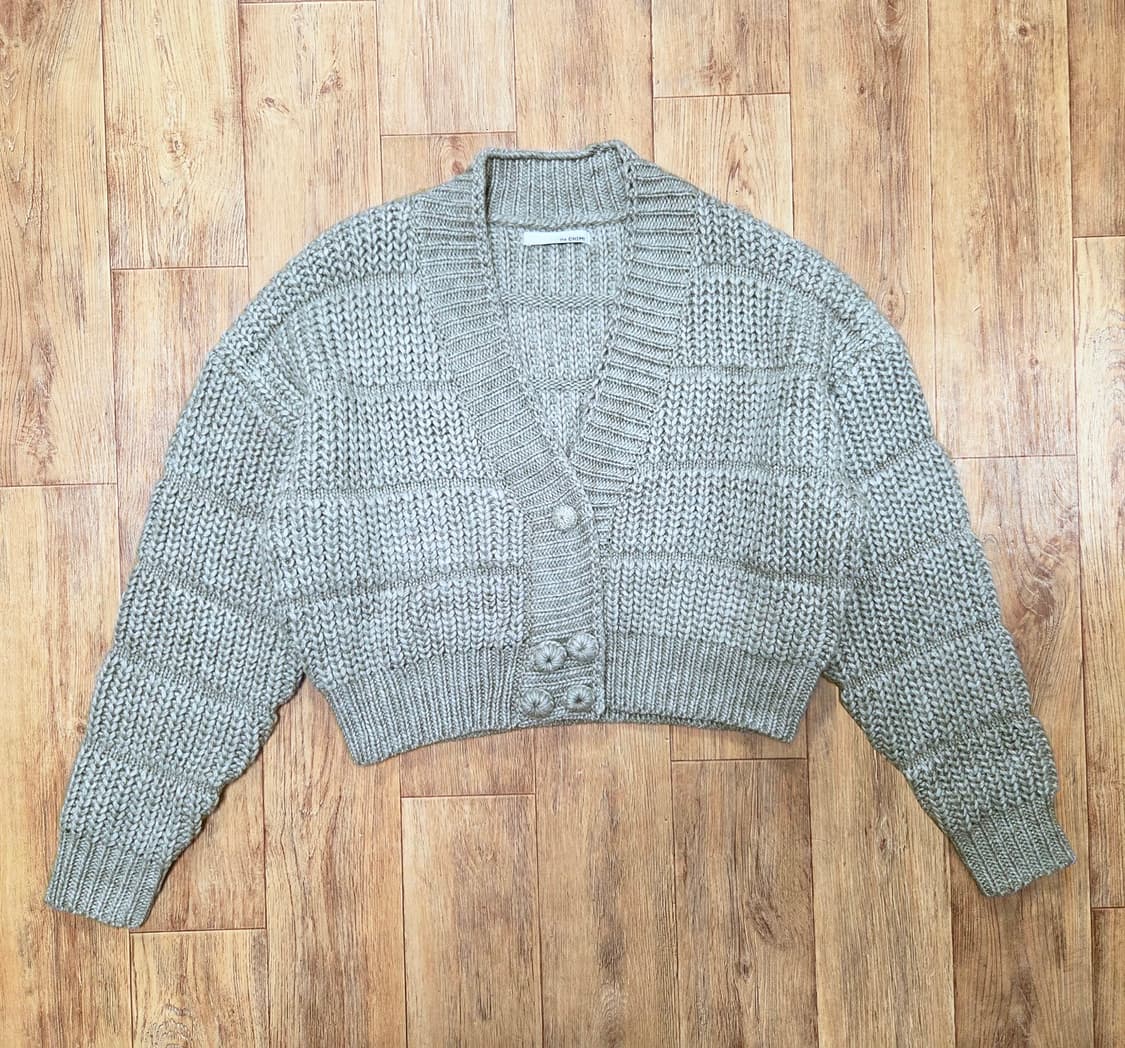 더케미(THE CHEMI) 니트가디건 프리사이즈 새상품 상품이미지4