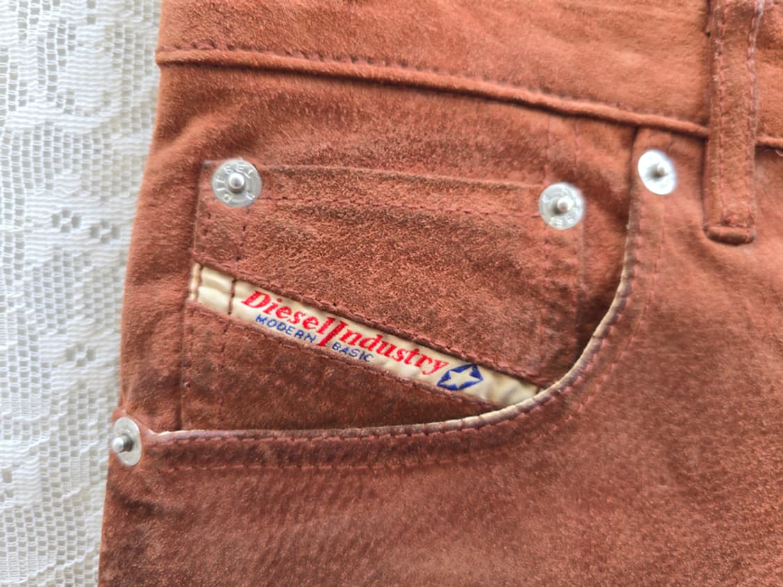 00s 디젤 가죽 팬츠 상품이미지4