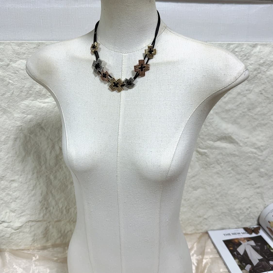 빈티지 십자가 목걸이 상품이미지1