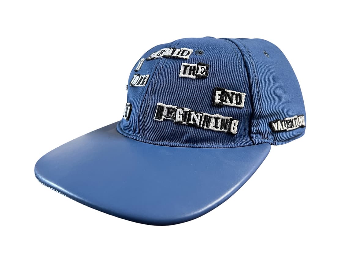 발렌티노 램스레더 패치캡/레어 상품이미지3