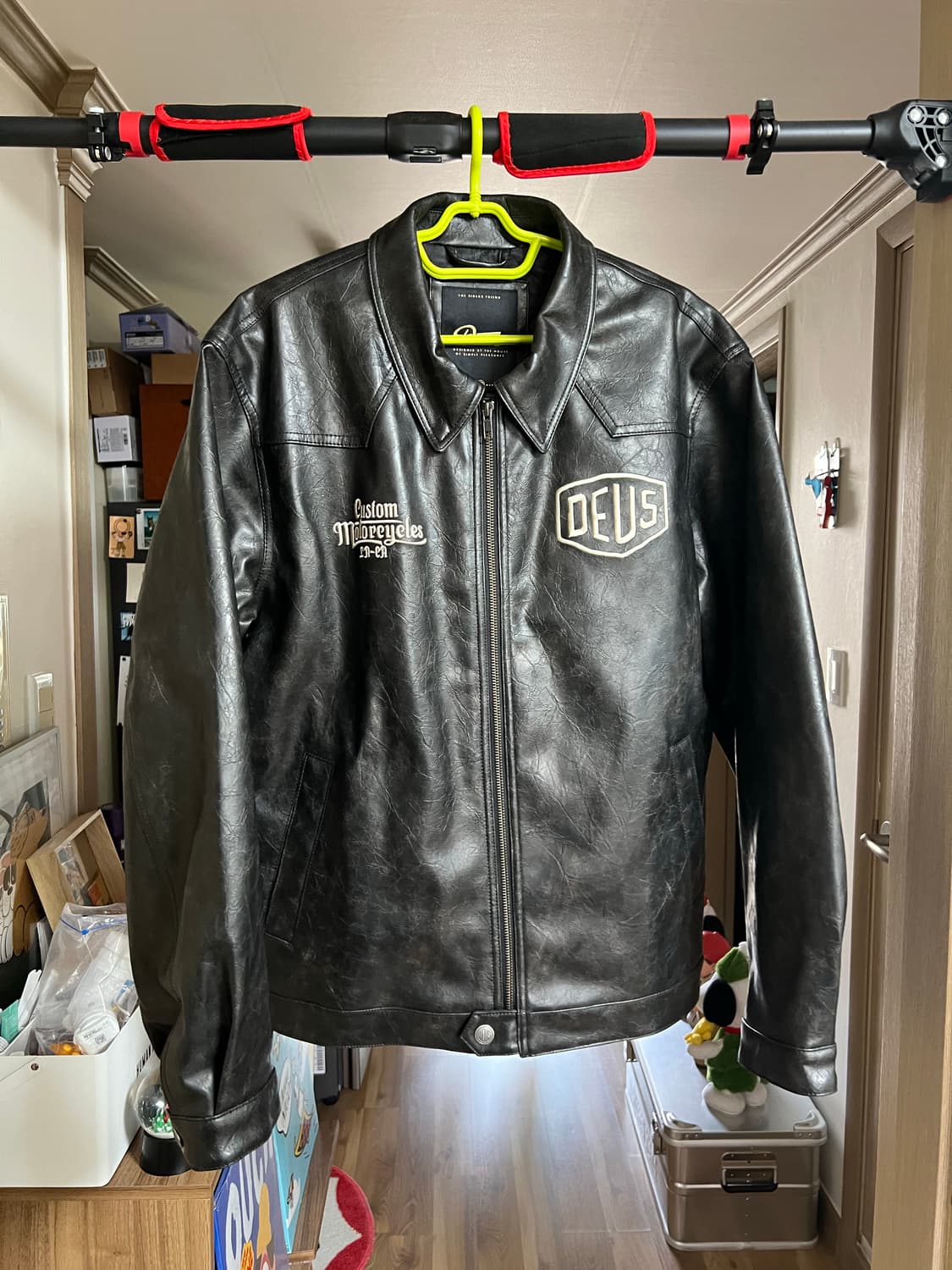 데우스 라이더스 프렌드 자켓블랙 팝니다 / 레더자켓 / XL 상품이미지1
