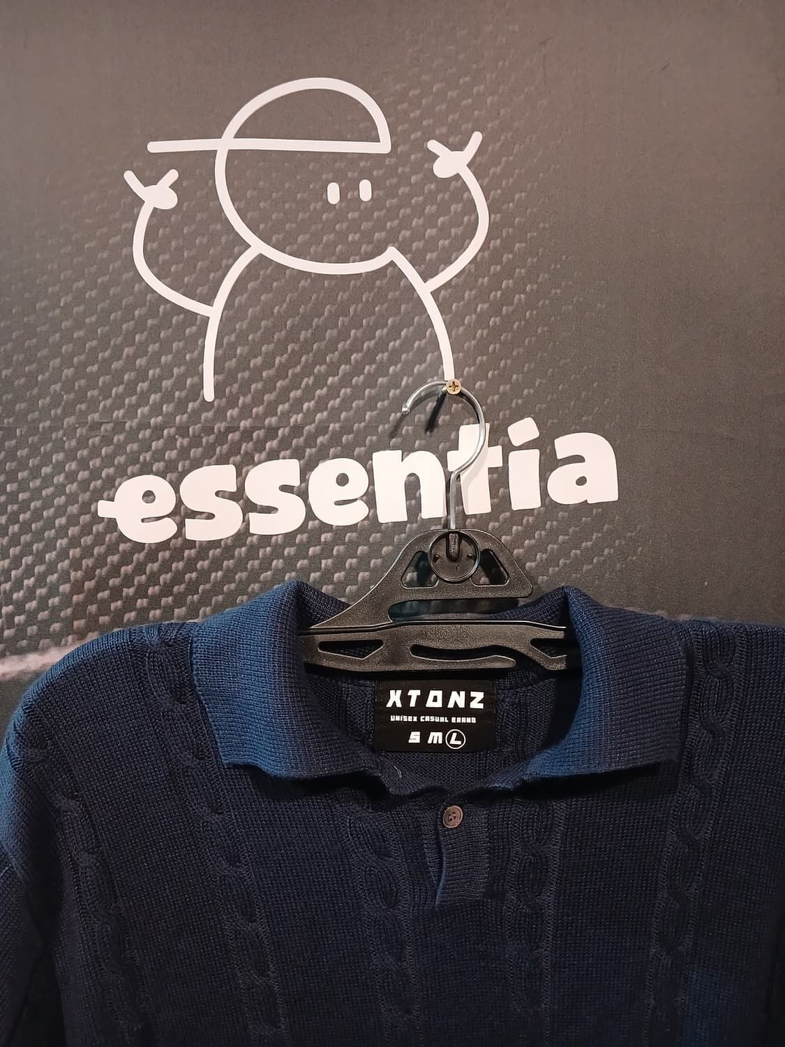 엑스톤즈 꽈배기 니트 상품이미지2