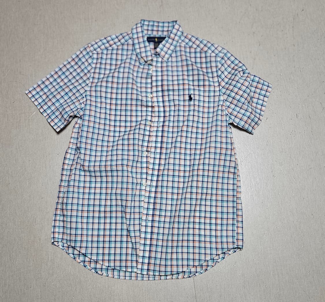폴로 랄프로렌 체크 반팔 셔츠 상품이미지2