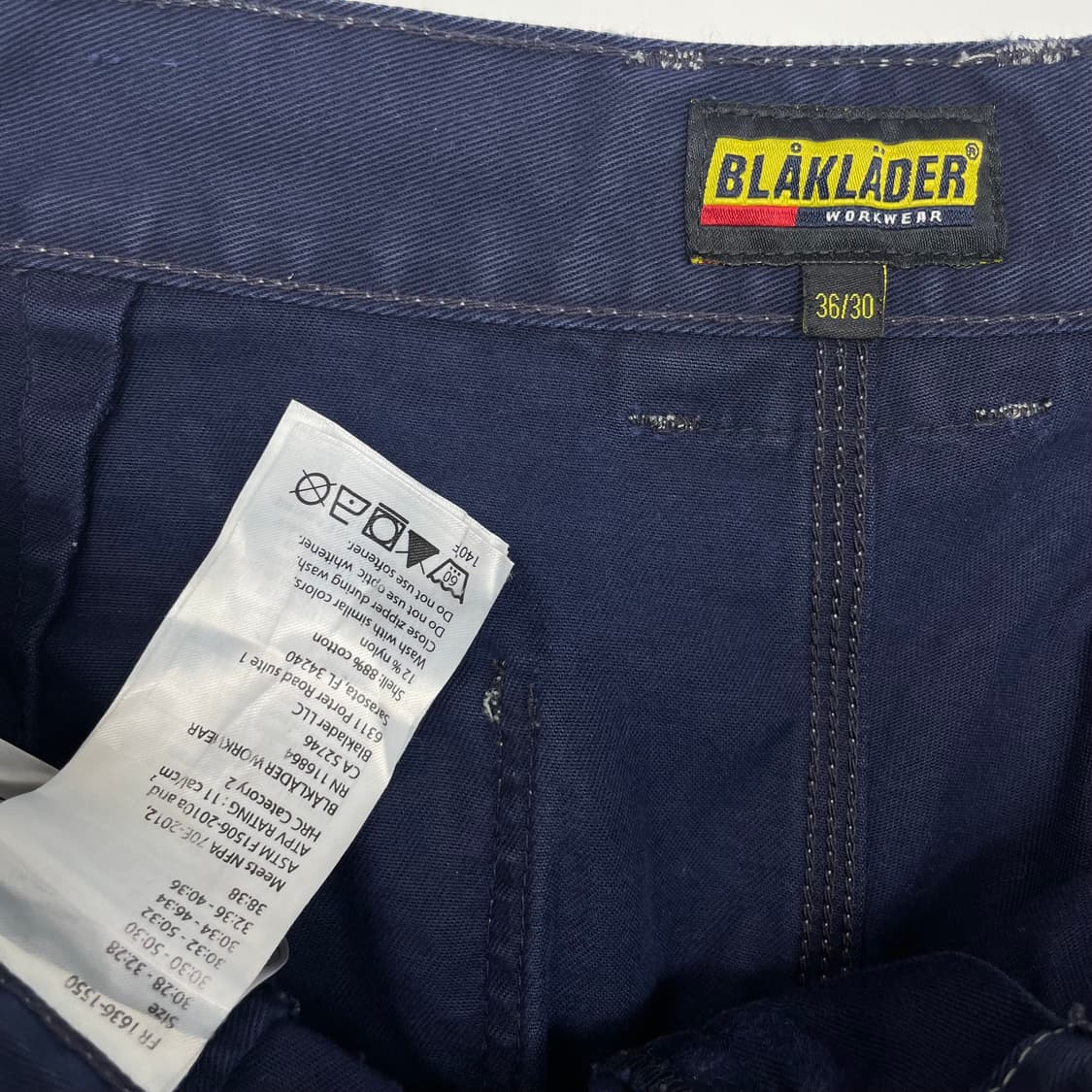 Blaklader 블라크라더 더블니 포켓 워크 팬츠 상품이미지7