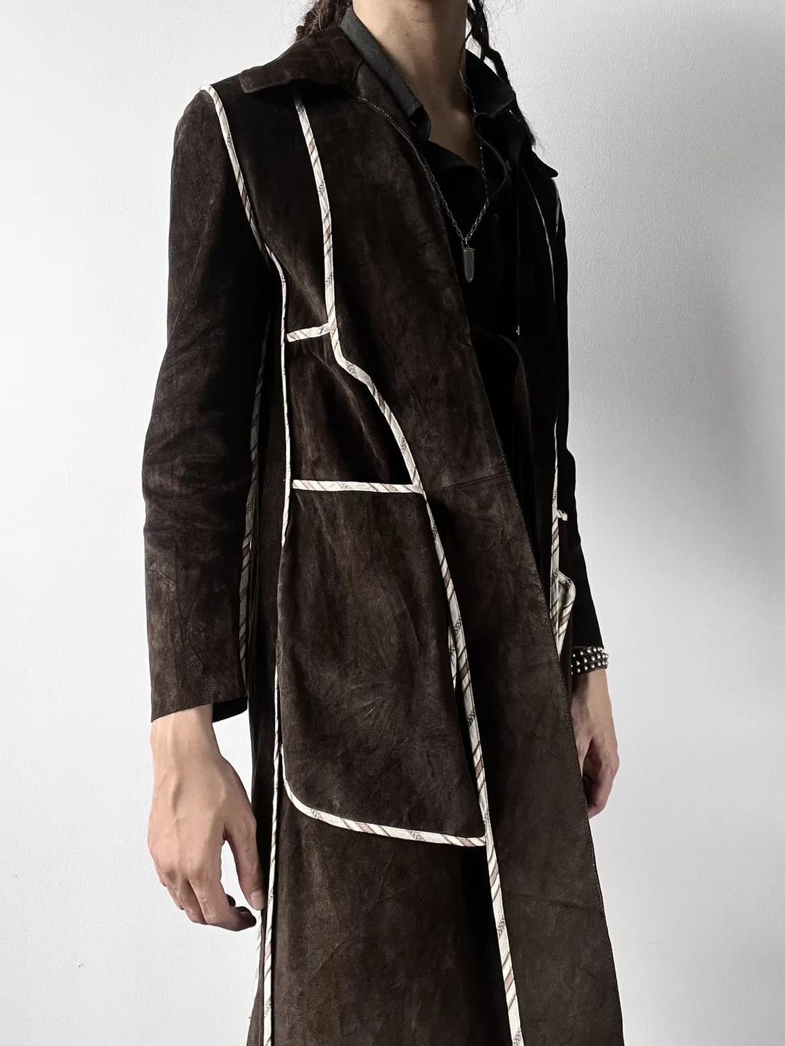 마르니 인사이드아웃 레더 코트 상품이미지2