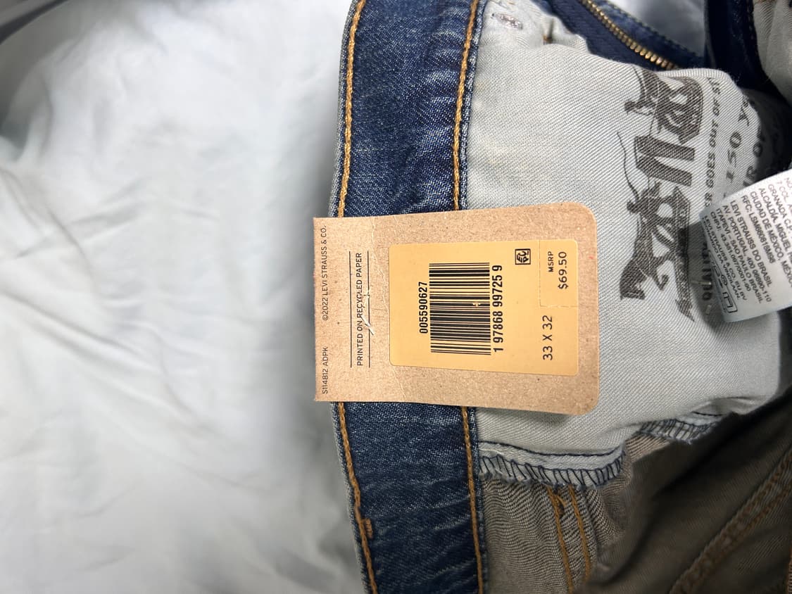 리바이스 559 W33 L32 새제품 상품이미지5