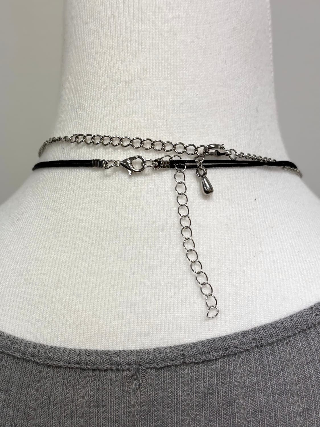 빈티지 실버 목걸이 세트 상품이미지4