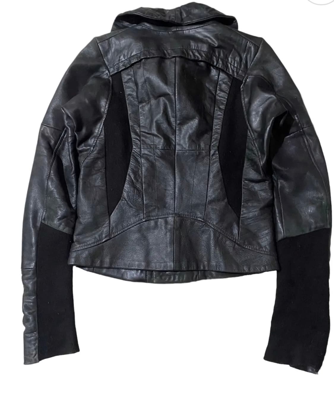 Ekam leather jacket  에캄 하이넥 레더자켓 s 상품이미지2