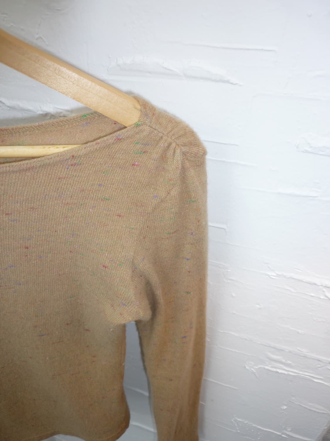 camel speckle knit 상품이미지2