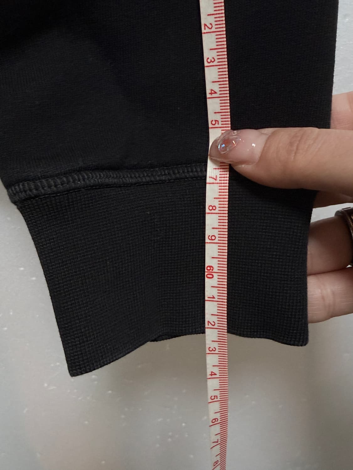 라코스테 그라데이션 배색 기모 스웨트셔츠 95 상품이미지5