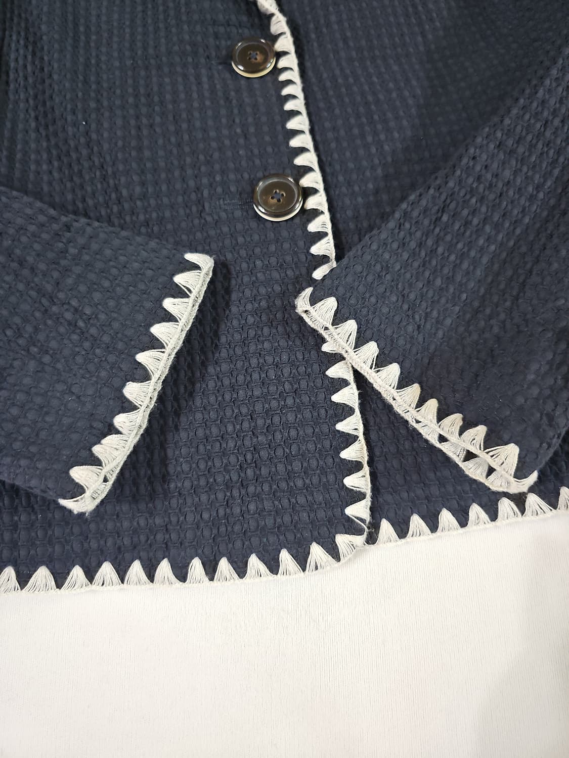 [6] 브룩스 브라더스 여성 빈티지 코튼 크롭 자켓 상품이미지3