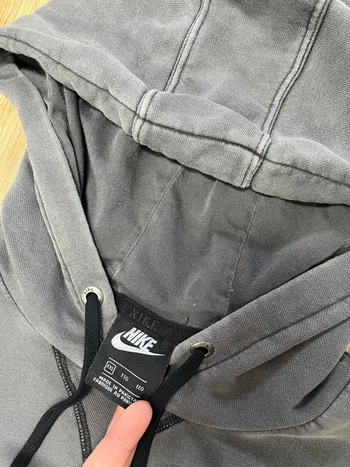 나이키 피그먼트 후드 XXL 상품이미지4