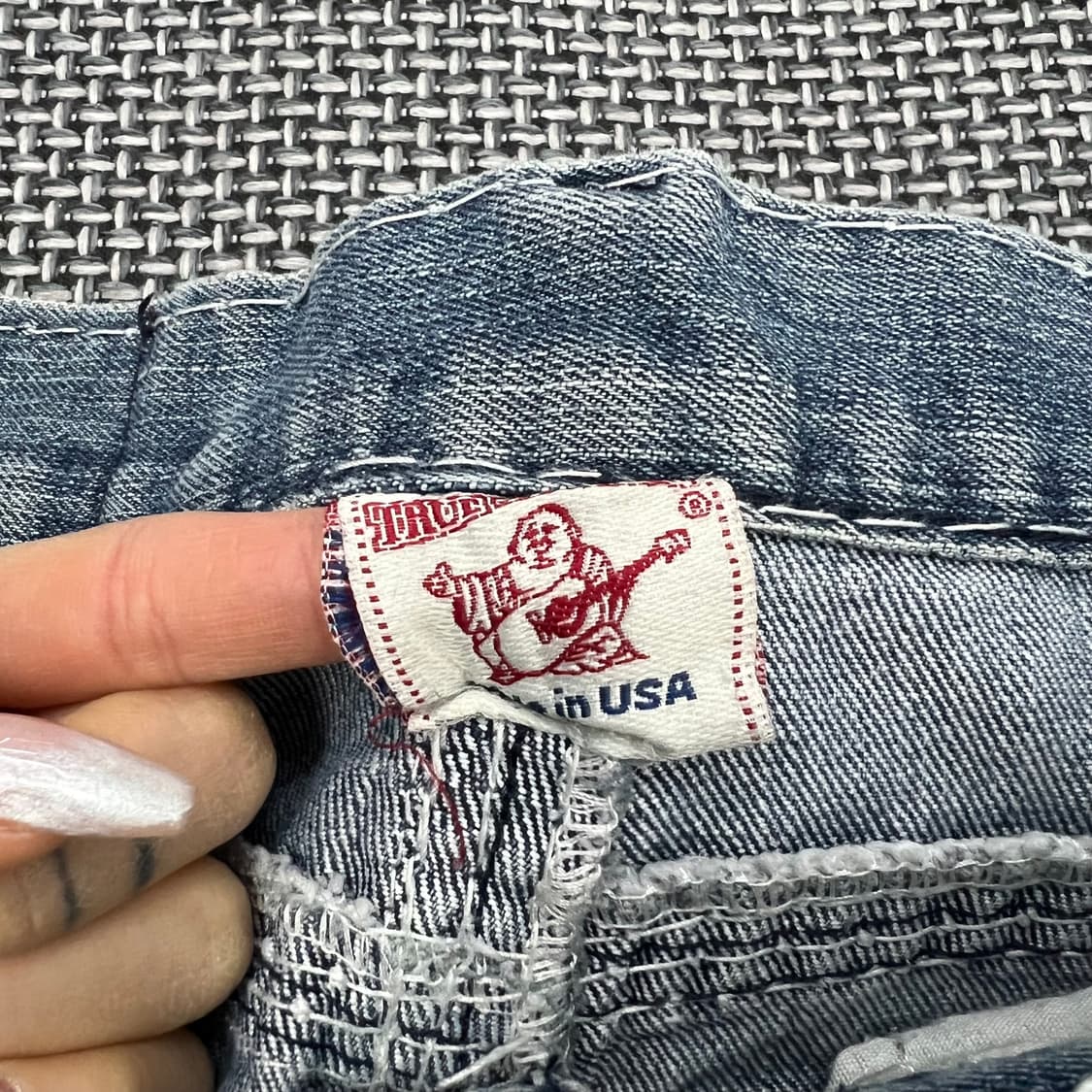 트루릴리전 빌리 빅 티 데님팬츠 상품이미지2