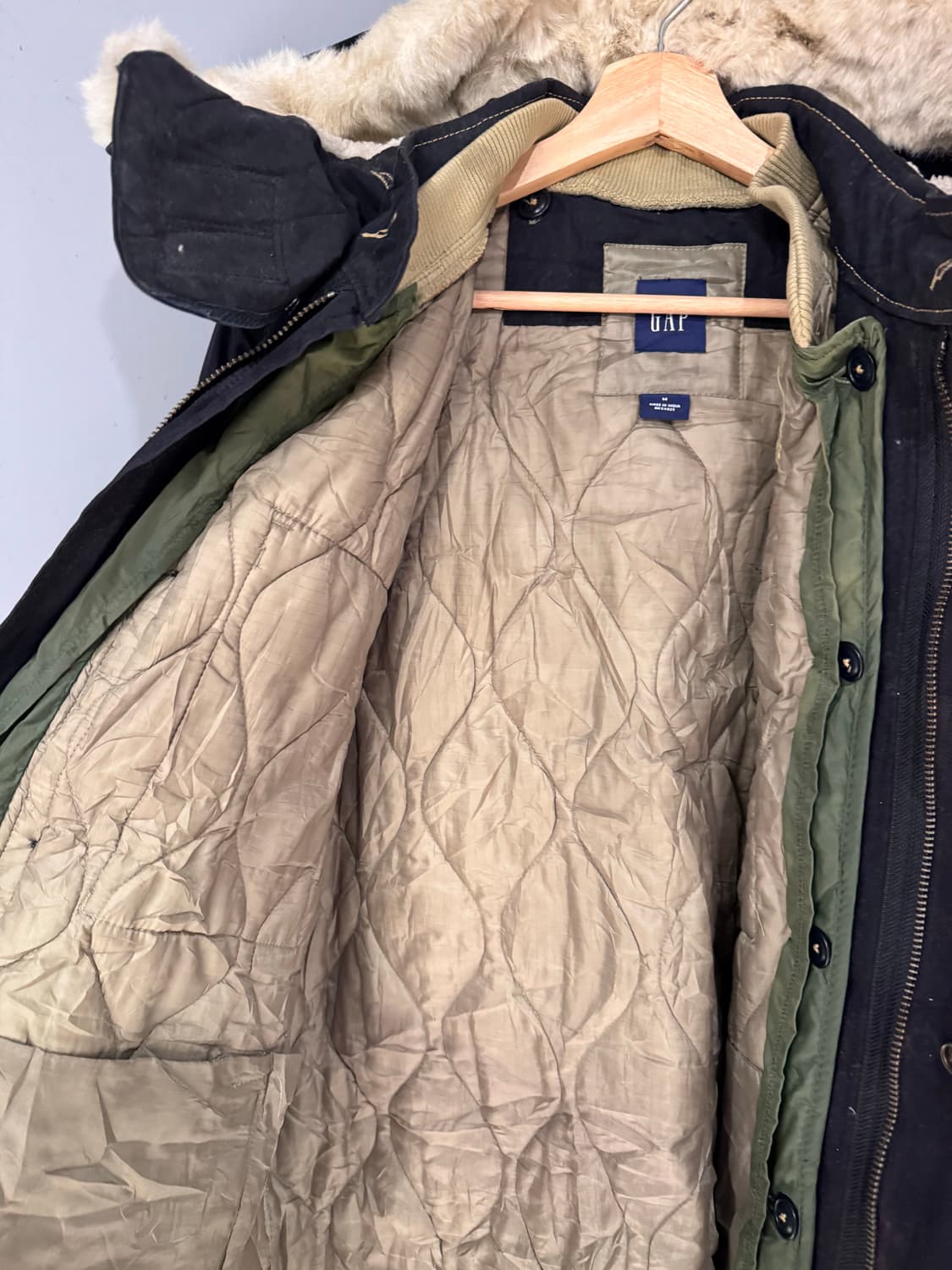 GAP 갭 M-65 피쉬테일 개파카 상품이미지6