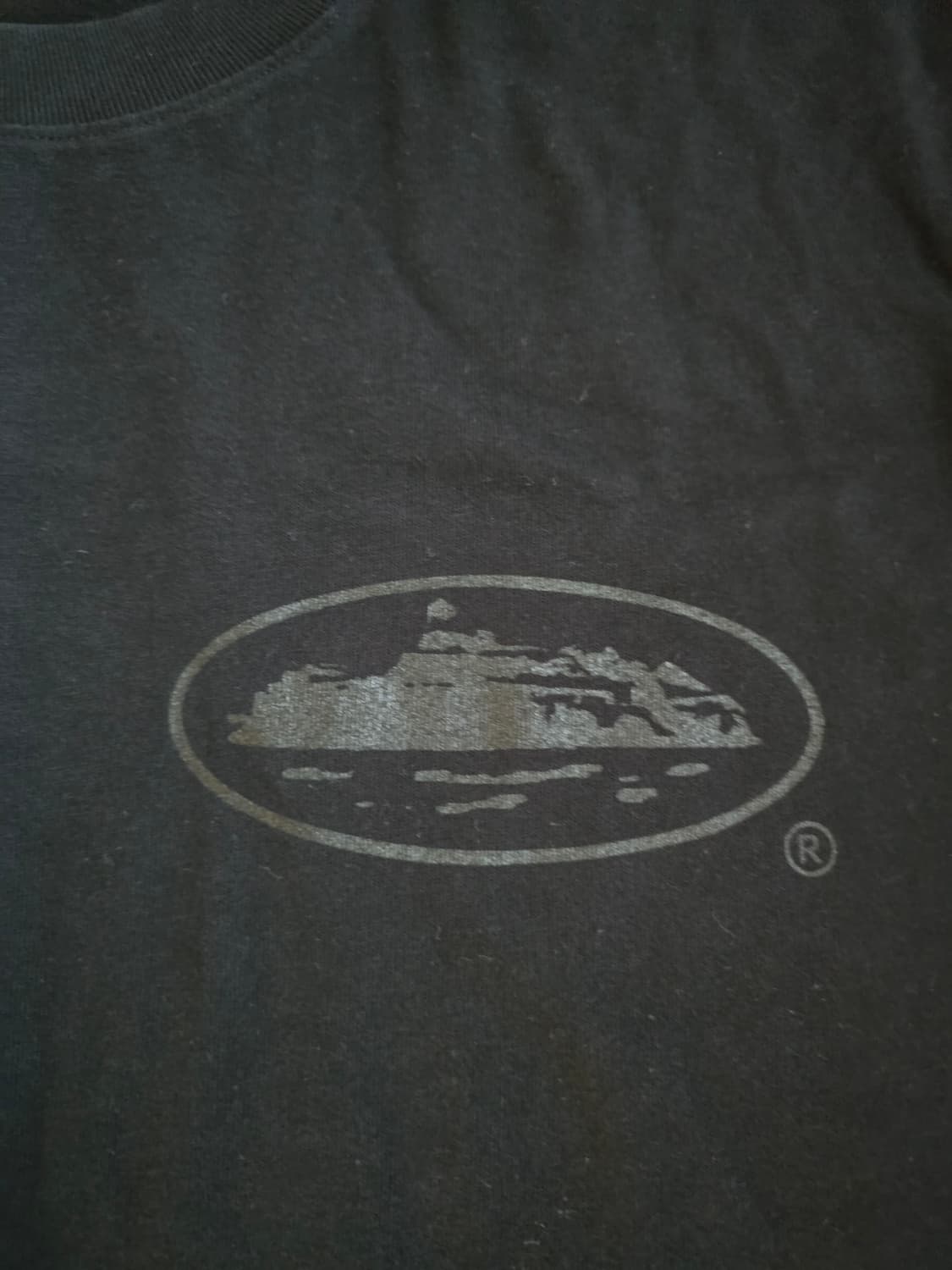 코르테이즈 알카트라즈 로고 반팔티 트리플블랙 S 상품이미지3