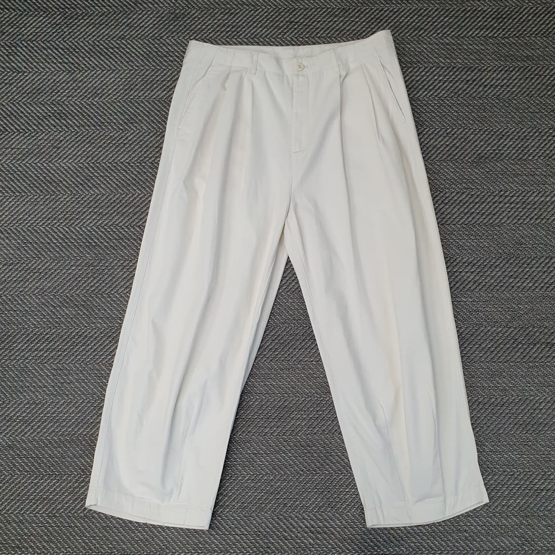 무신사 와이드 면바지 남자36 상품이미지1