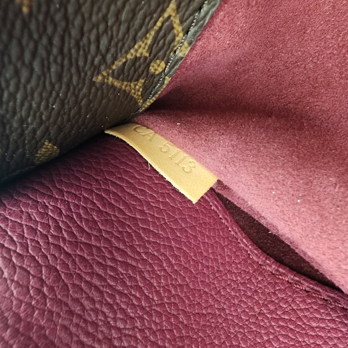 상태최상 루이비통 팔라스 MM 토트 겸 숄더백 모노그램 푸시아 상품이미지10