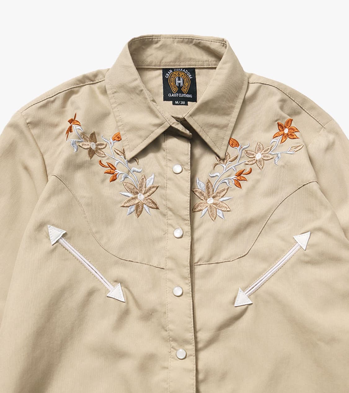 BEAMS BOY X GRAN HERRADURA - WESTERN SH 상품이미지4