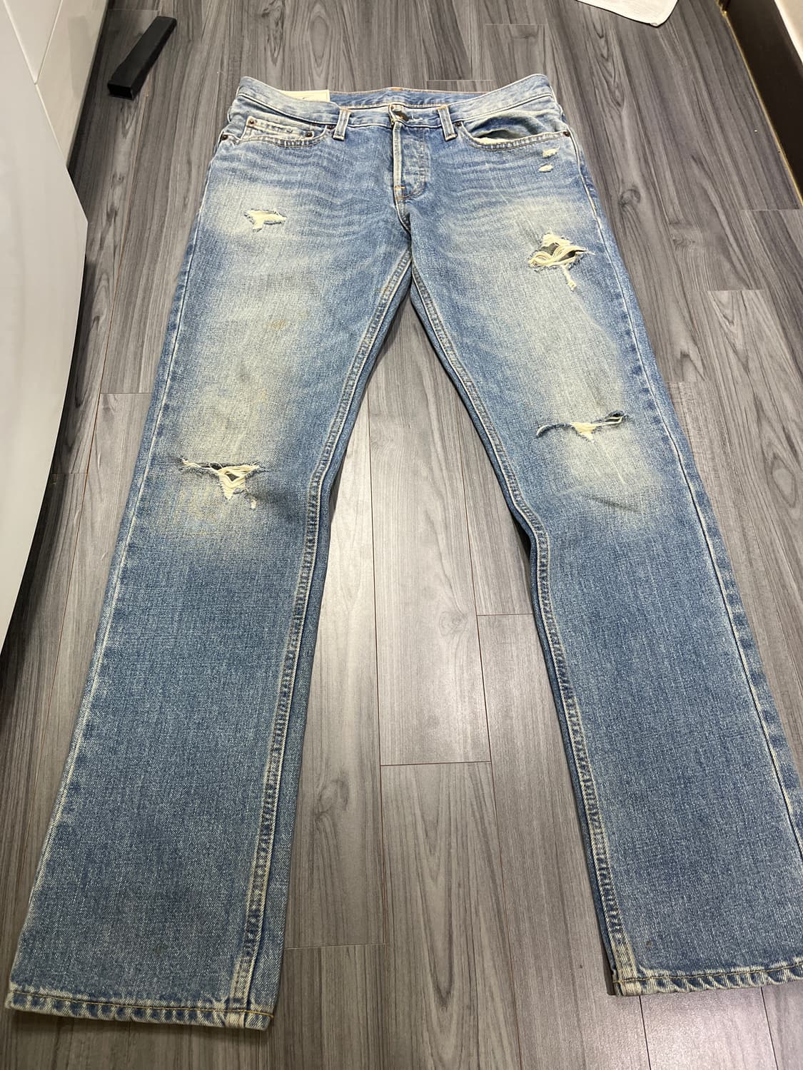 slim straight 청바지 상품이미지1