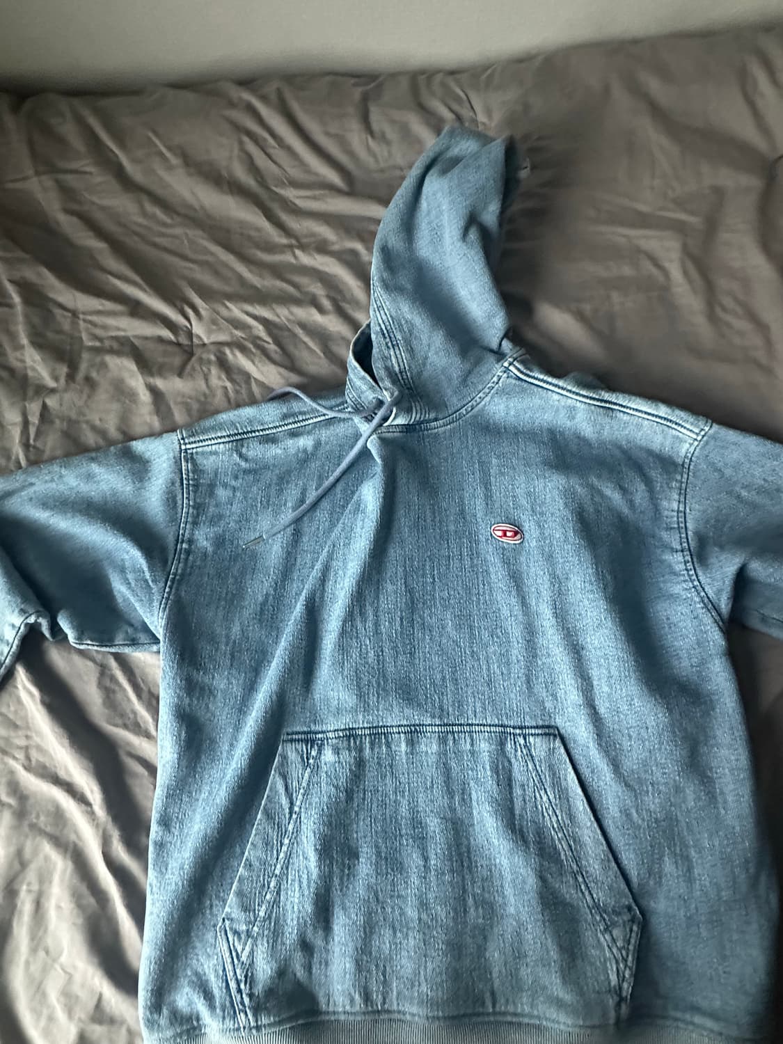 Diesel 데님 후드 상품이미지3