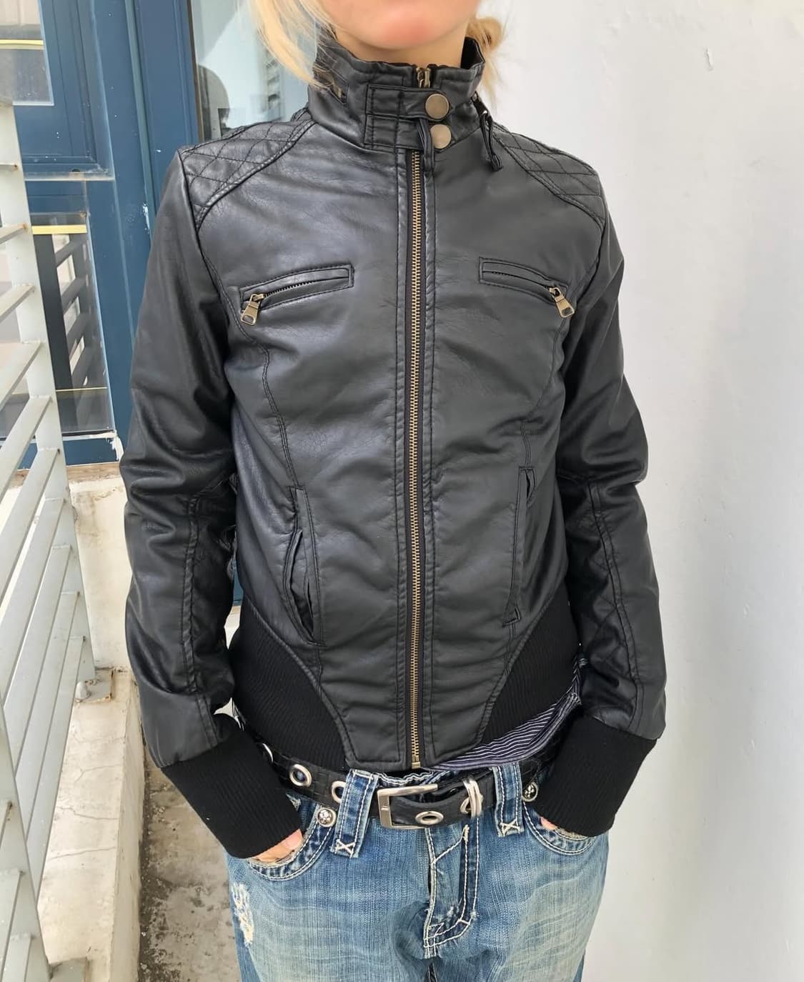 빈티지 레더자켓 상품이미지7