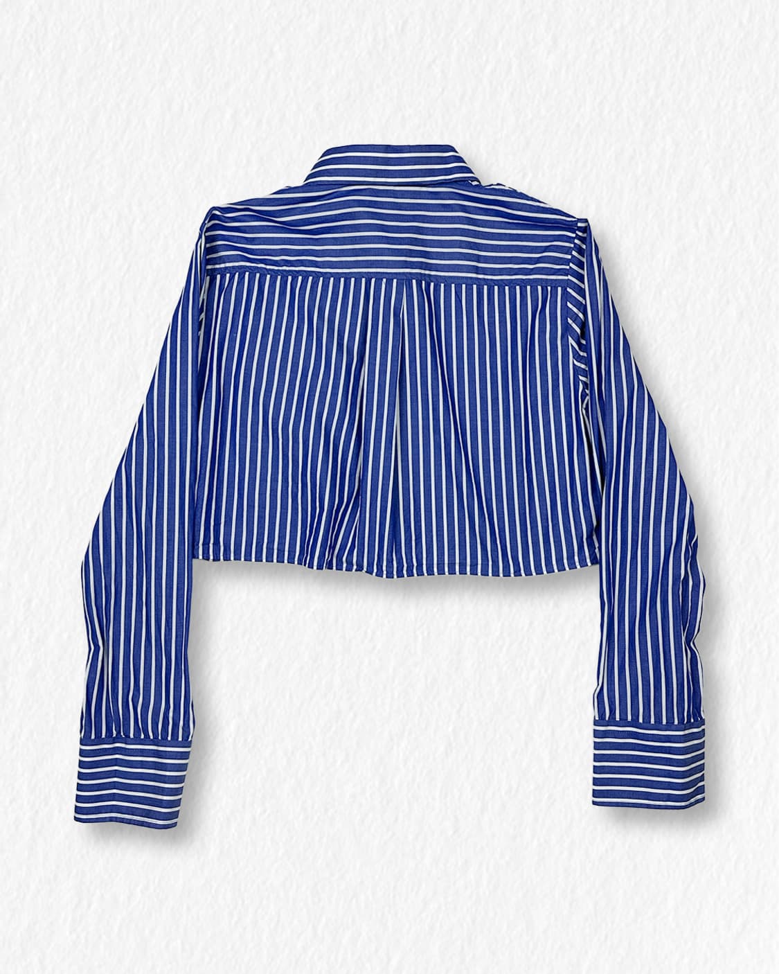 자라 스트라이프 크롭 셔츠 상품이미지2