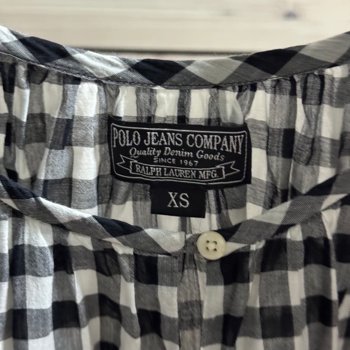 폴로랄프로렌 체크 블라우스 상품이미지3