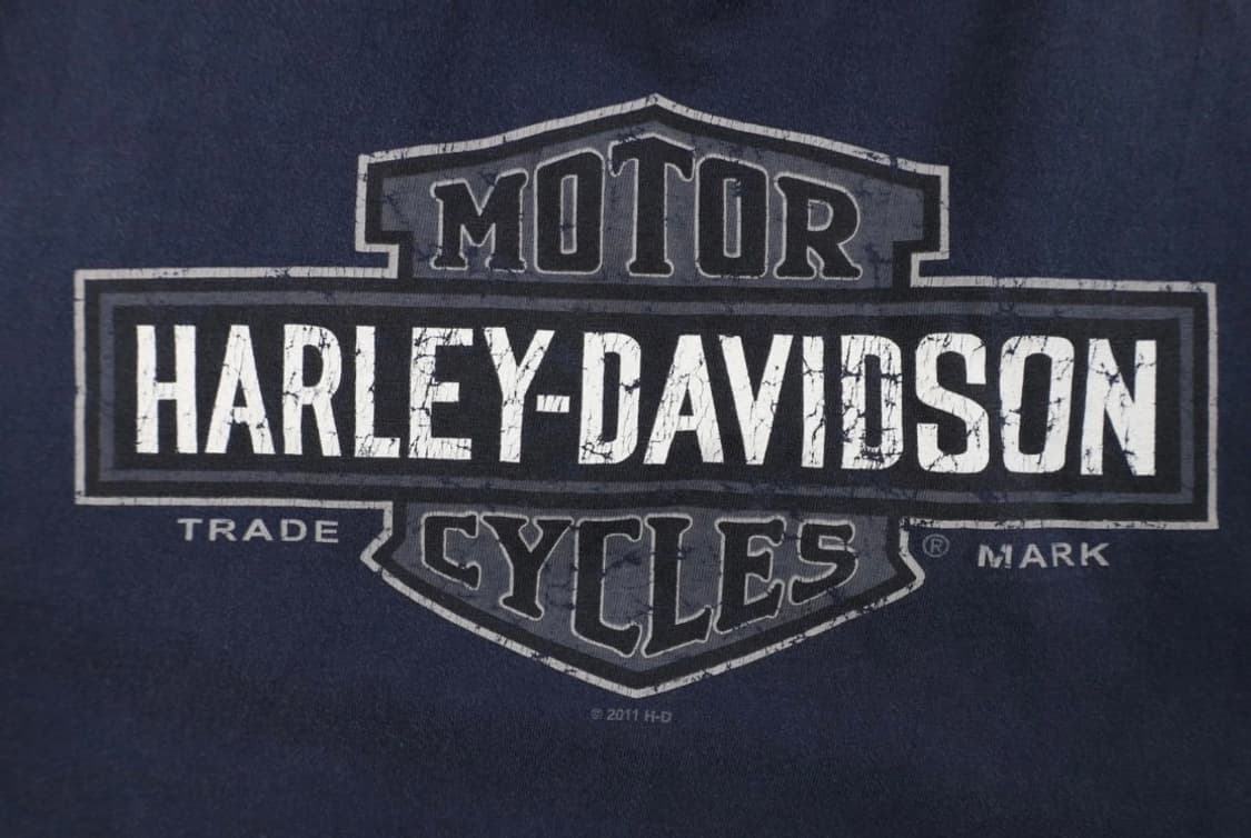 빈티지 할리데이비슨 빅로고 티셔츠 상품이미지2
