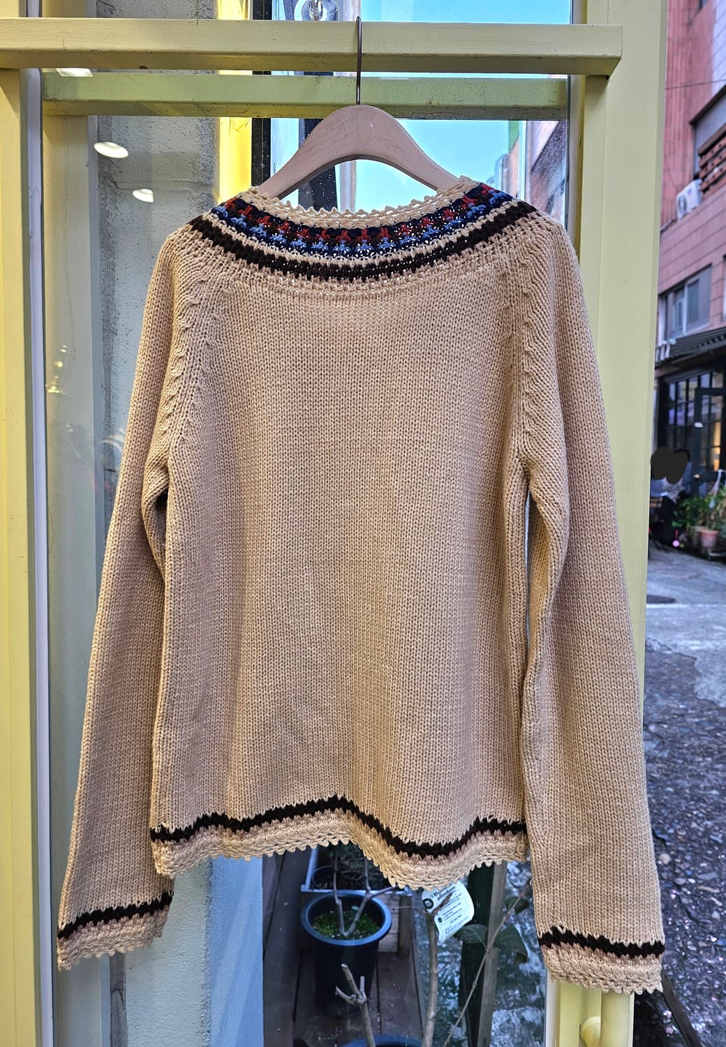 Jean-cox 에스닉 울 가디건 상품이미지8