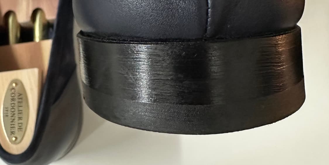 스테파노리치 송아지가죽 스웨이드 네이비 로퍼 상품이미지7