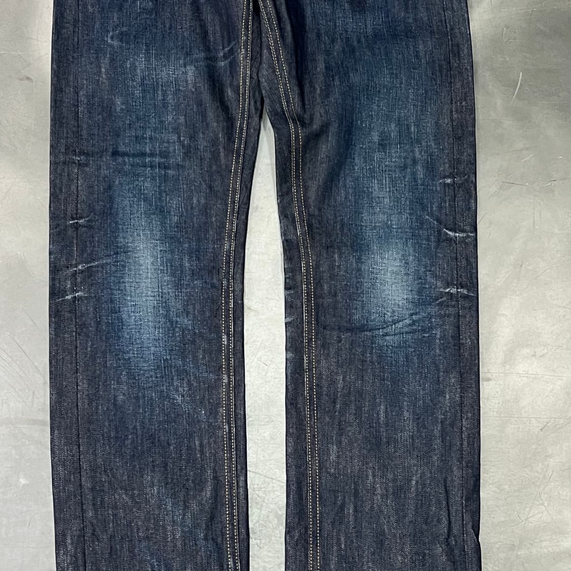  비비안 웨스트우드 x Lee 워싱 데님 팬츠 y14496 상품이미지4