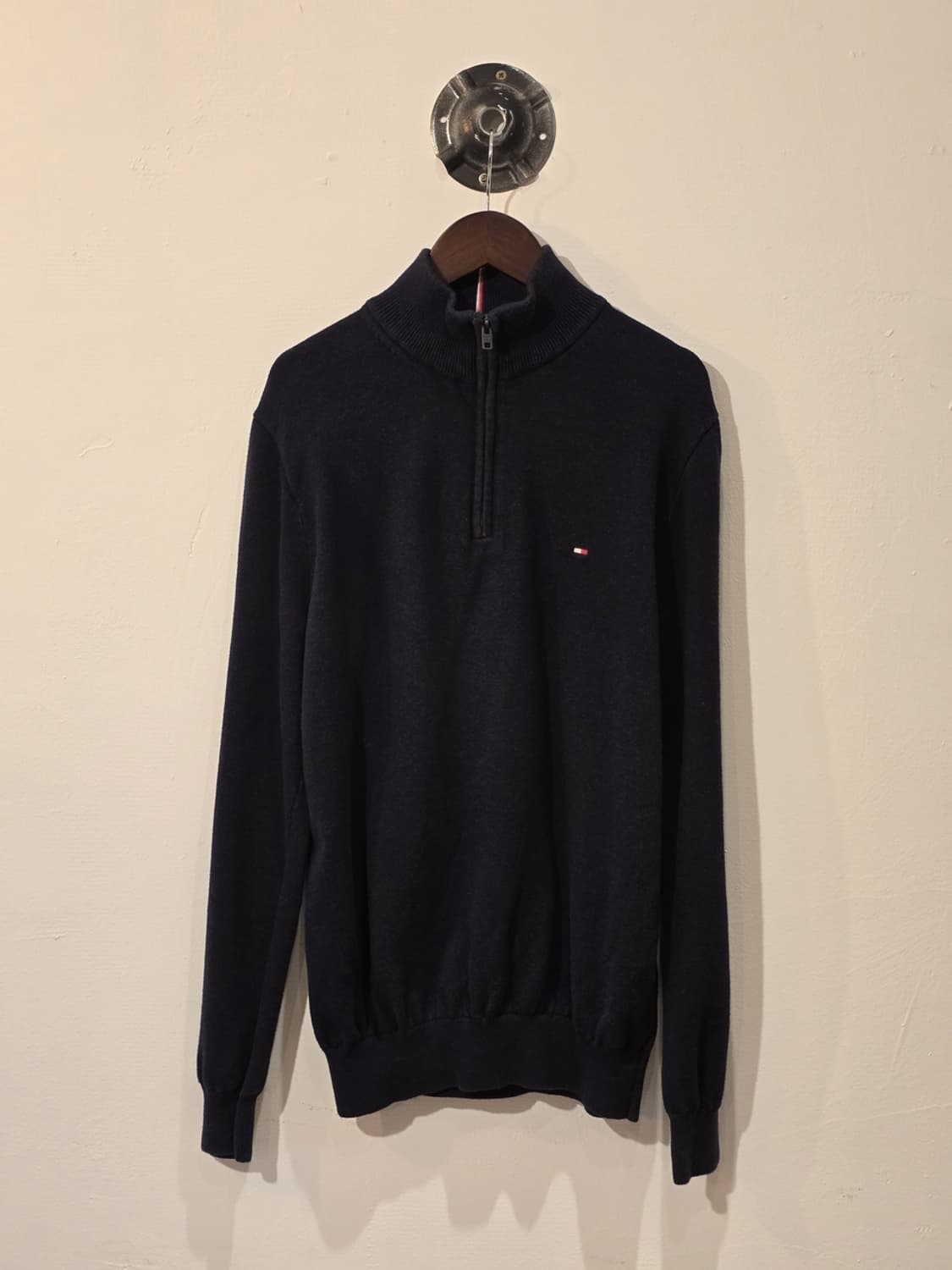 TOMMY HILFIGER 반집업 니트 스웨터 상품이미지1