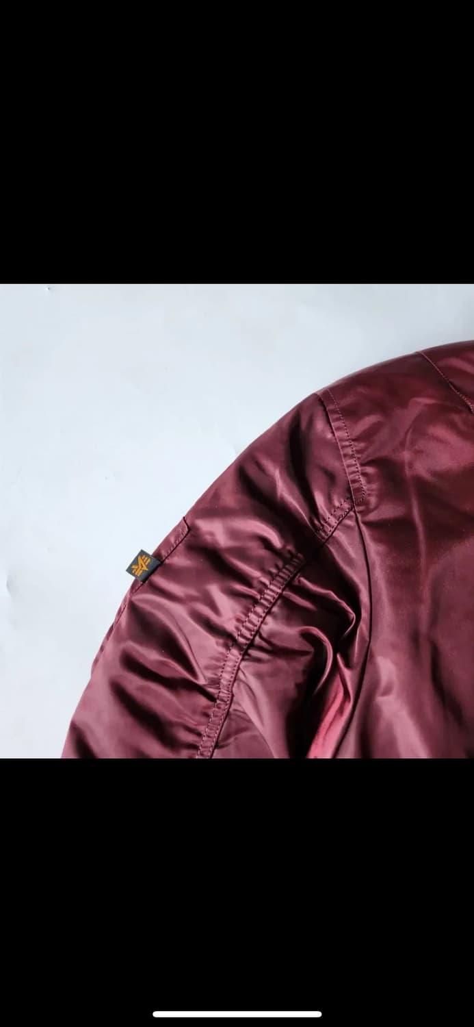 알파인더스트리 ma-1 봄버자켓 s 상품이미지5