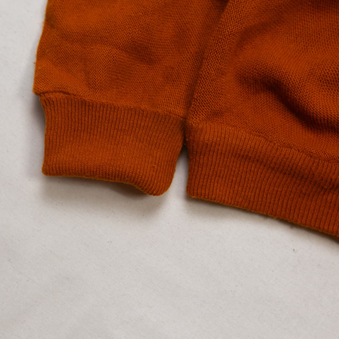 70s 버진 올른 아크릴 가디건 오렌지 상품이미지5