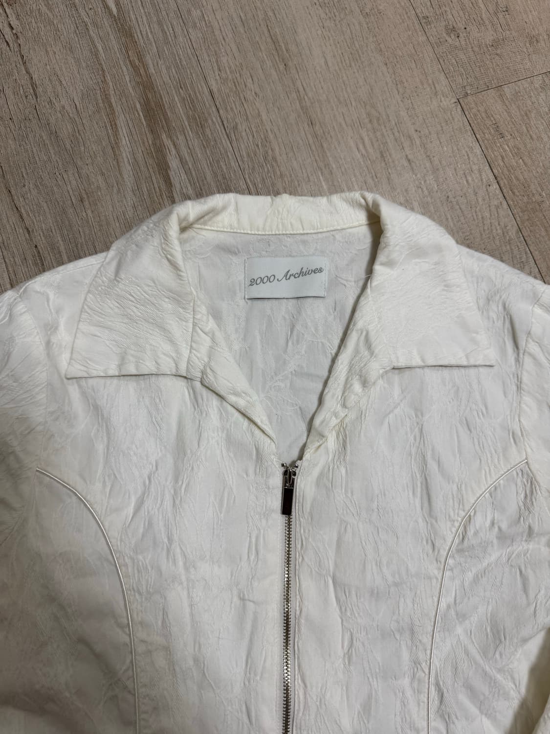 2000 archives 자카드 셔츠 집업 상품이미지2