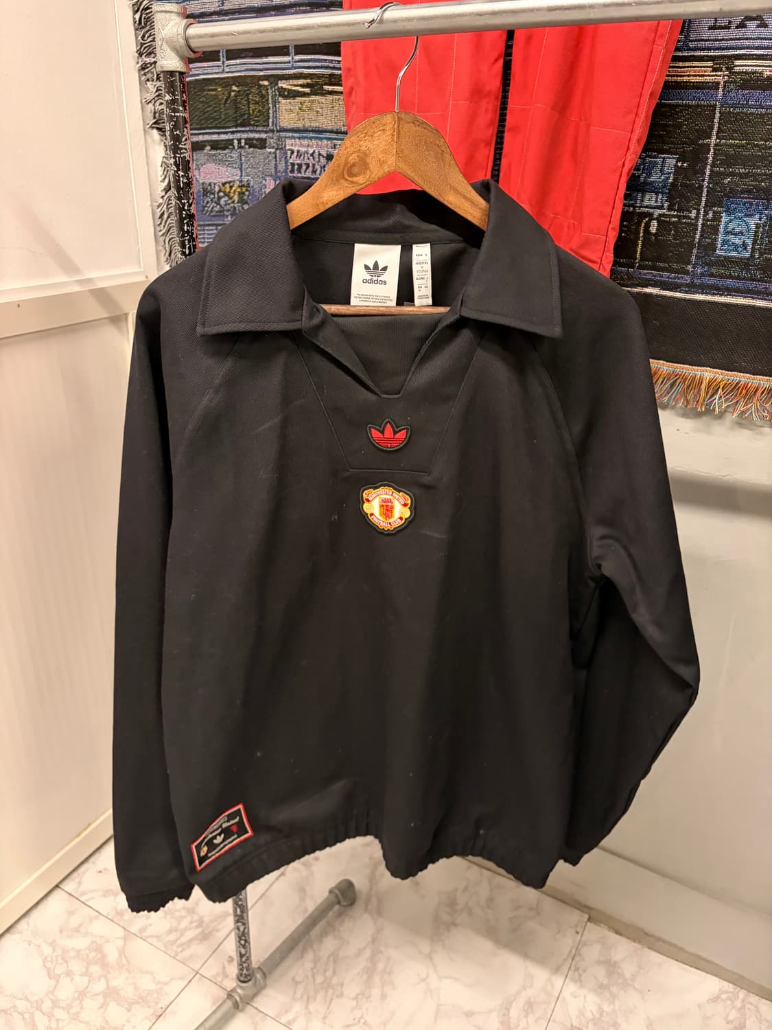 (정품/M) 아디다스 맨체스터 유니이티드 아이콘 드릴탑 a1 상품이미지2