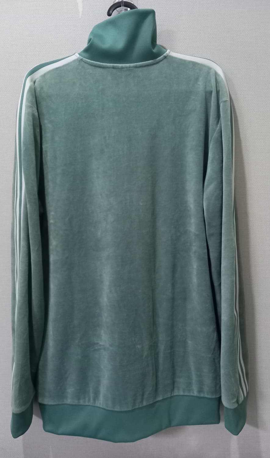 아디다스 벨벳 민트 스카이블루 트랙탑 저지 져지집업 100/L 상품이미지3