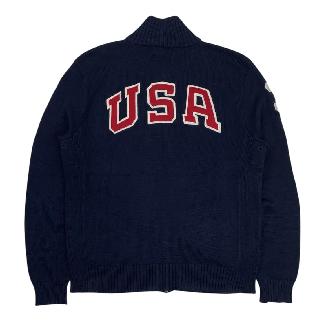 재입고💙 치프키프 폴로 USA 니트 집업 상품이미지7