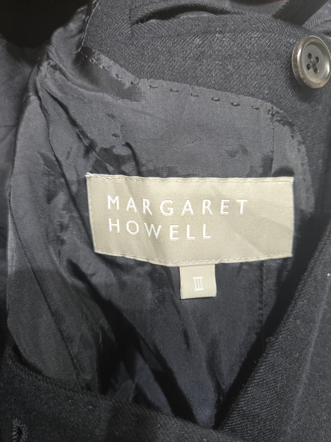 마가렛 호웰 울 블랙 여성 자켓 블레이저 상품이미지5