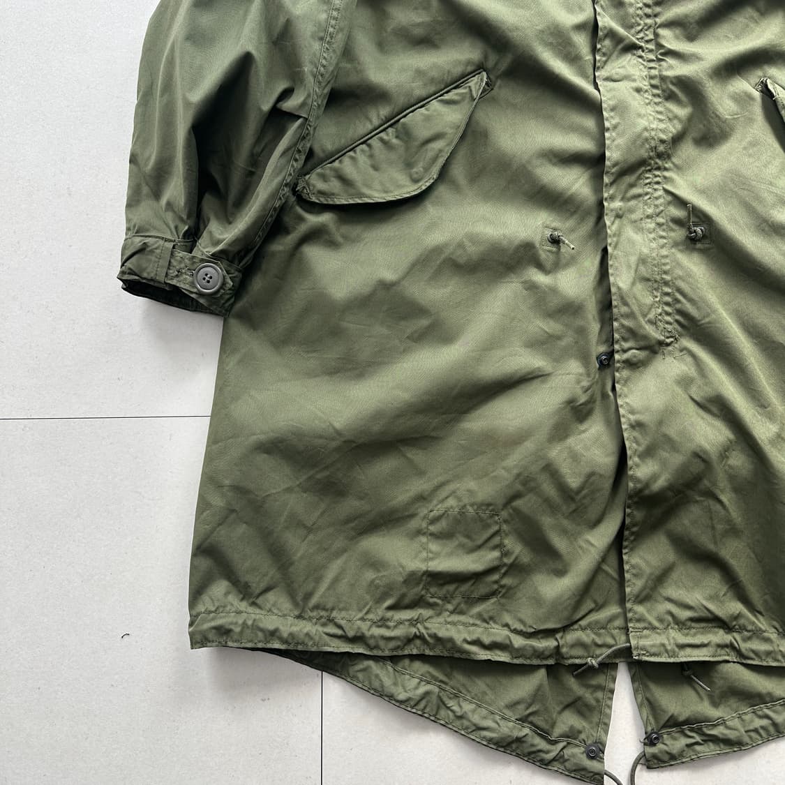 70s 미군 오리지널 M65 피쉬테일 파카 M-R 내피 포함  상품이미지2