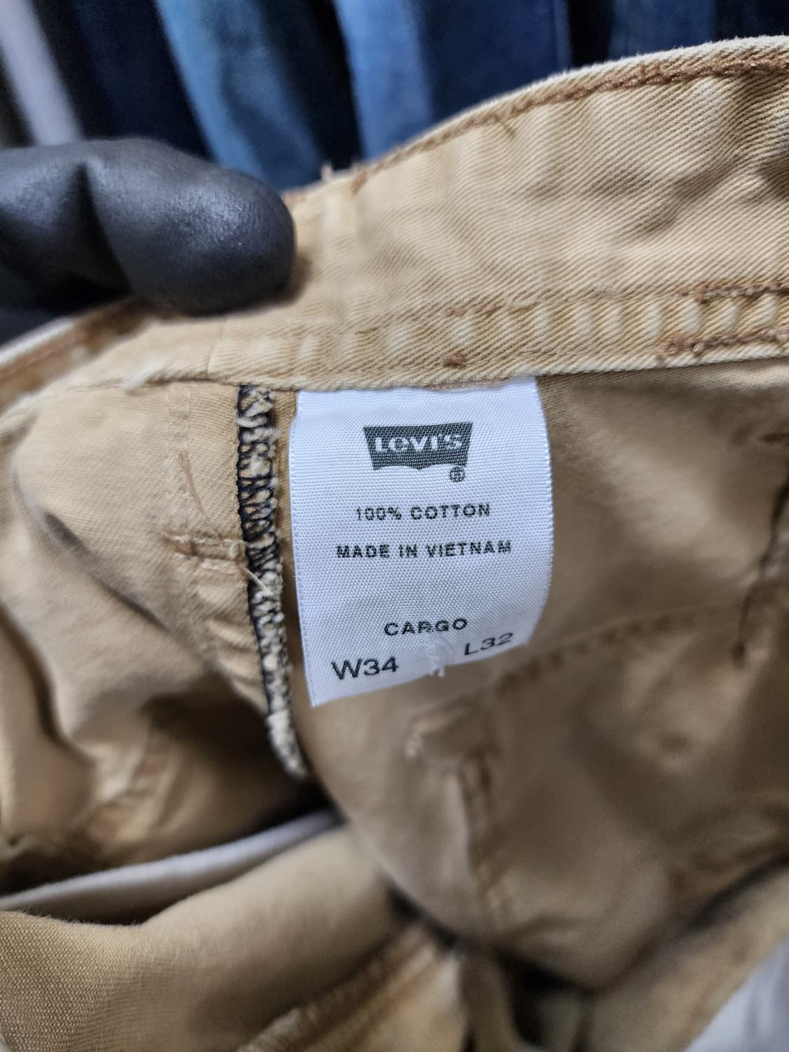 리바이스 베이지 레드탭 카고바지  상품이미지5