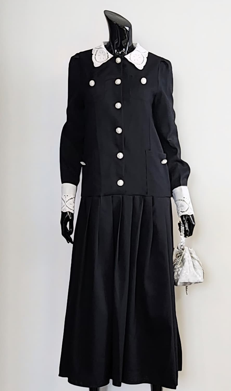 레이스넥 원피스  상품이미지1