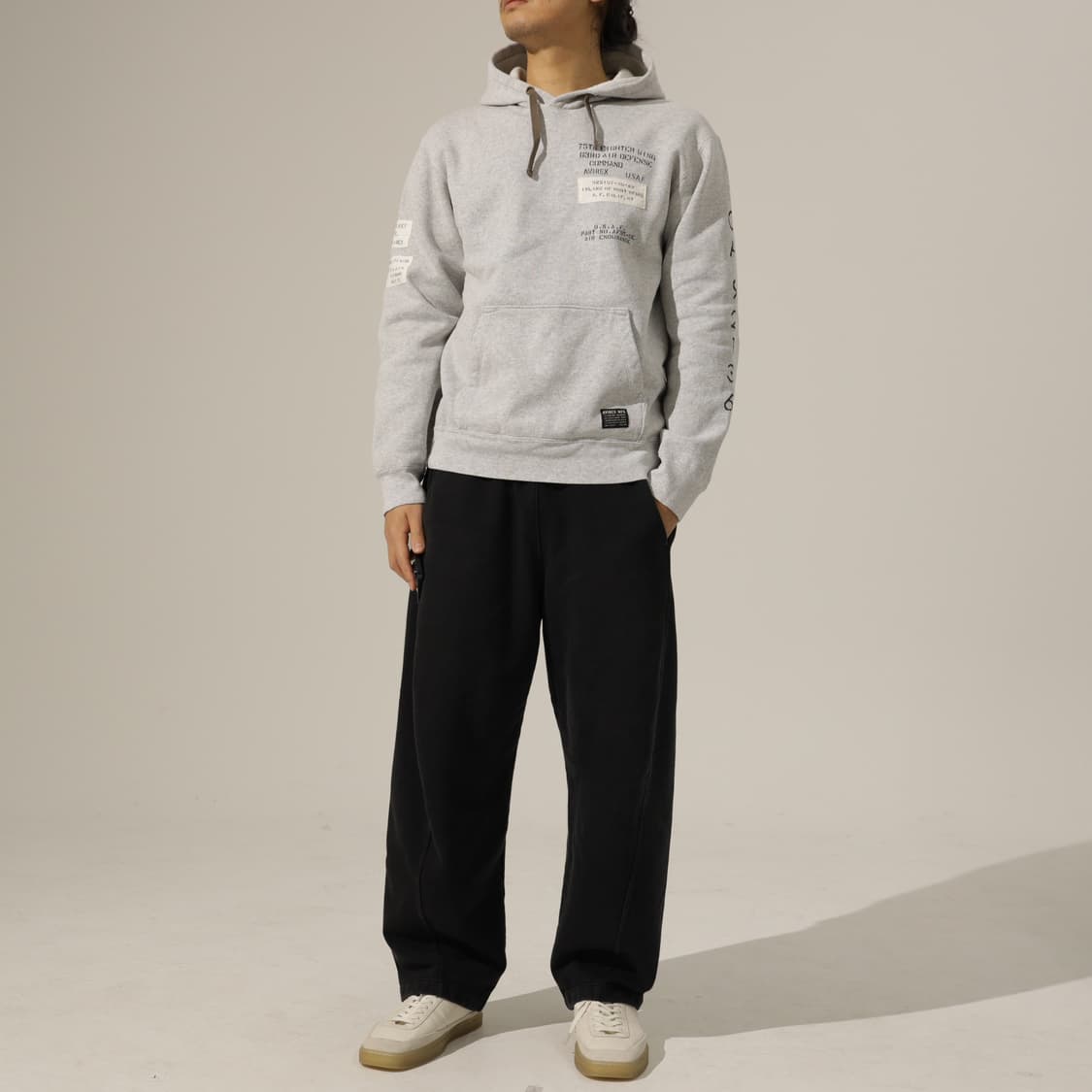 AVIREX 아비렉스 빈티지 후드 스웻 상품이미지3