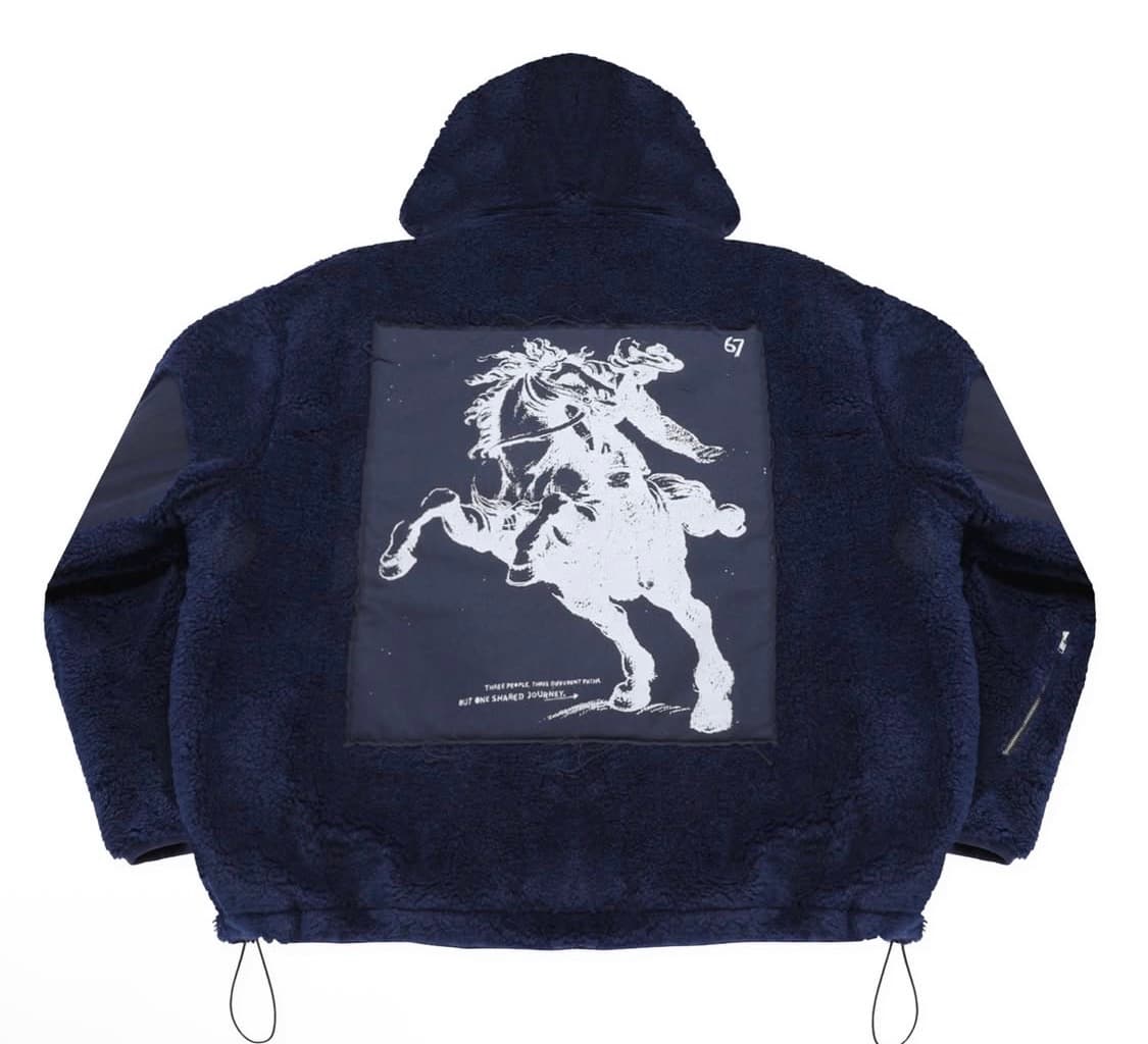 MJD X WAS MW 쉐어링 후드 자켓 새상품 상품이미지1