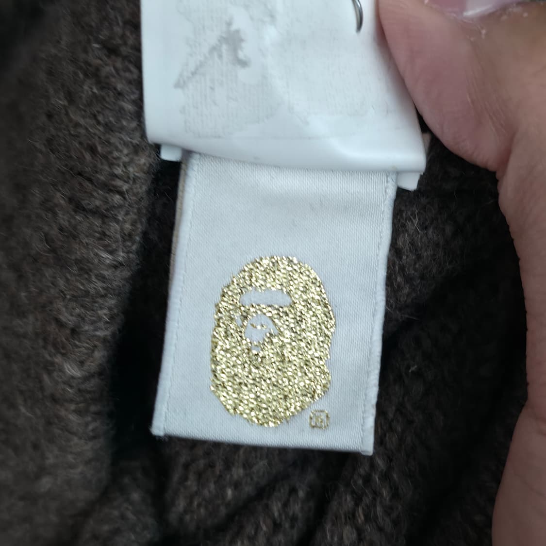 [XL] 베이프 브라운 울 가디건 상품이미지9