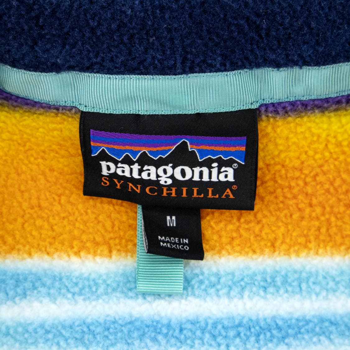16SS 파타고니아 신칠라 스냅-T 퍼플/블루/옐로우 상품이미지6