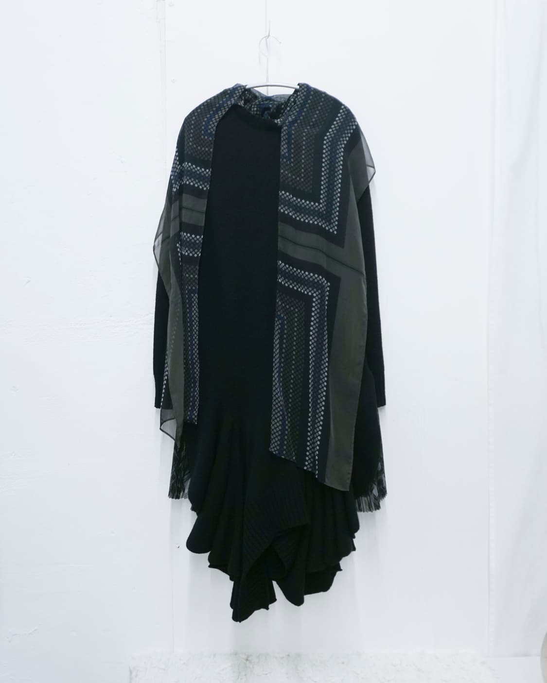 SACAI knit dress with detachable scarf 상품이미지7